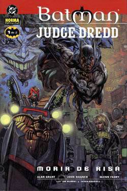 Comic BATMAN / JUDGE DREDD : MORIR DE RISA num: 1 | Totcomic