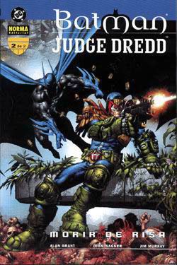 Comic BATMAN / JUDGE DREDD : MORIR DE RISA num: 2 | Totcomic
